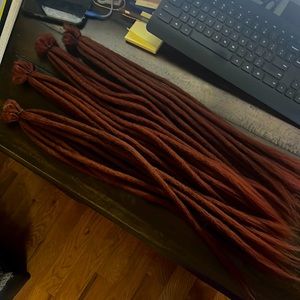 SE Copper Red Dread Extensions